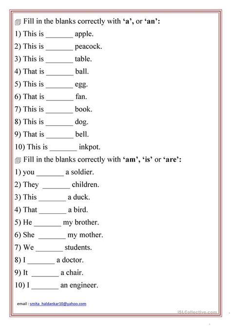 अंग्रेजी व्या�करण, English Grammar Exercises, English Worksheets For Kindergarten, Grammar Exercises, English Worksheet, Teaching English Grammar, English Phonics, English Grammar Worksheets, English Learning Spoken