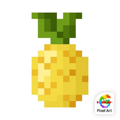 Plastic Canvas, Pixel Art, Pineapple, Coloring Pages, Mario Characters, Canvas, Fictional Characters, Color, Art