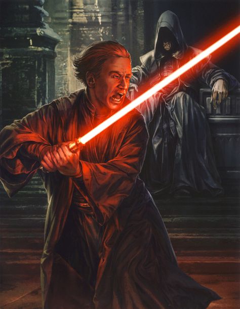 Young Palpatine (a.k.a. Darth Sidious) and his mentor, Darth Plagueis the Wise by Christopher Trevas. Darth Plagueis, Star Wars Sith Lords, Darth Bane, Darth Sidious, Dark Lord Of The Sith, Sith Empire, Star Wars Sith, Emperor Palpatine, Jedi Sith