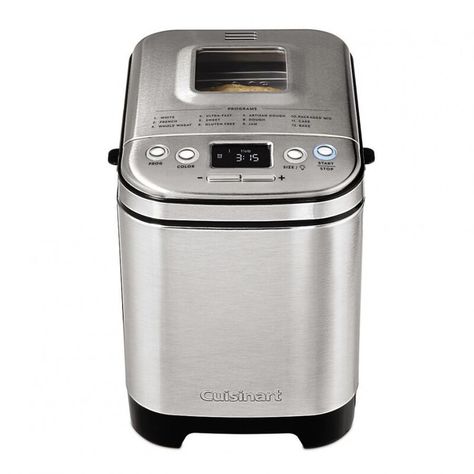 Cuisinart Compact Automatic Bread Maker, Stainless Steel P1 Foolproof Recipes, Loaf Pan Cake, Stove Top Grill, Bread Maker Machine, Artisan Breads, Ice Cream Birthday Cake, Bread Makers, Baked Casserole, Bread Maker