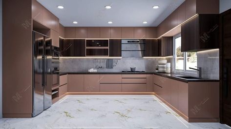 Cappacino Colour Kitchen, Kitchen Schemes, Colour Kitchen, Modern Kitchen Cabinet Design, Modern Kitchen Cabinets, Beautiful House, Kitchen Cabinet Design, Kitchen Colors, Cabinet Design