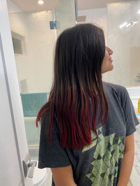 Red Dye Alternative, Koolaid Hair Dye, Hair Color Dip Dye, Red Dip Dye Hair, How To Dye Hair With Koolaid, Red Kool Aid, Kool Aid Hair Dye, Kool Aid Dye, Kool Aid Hair