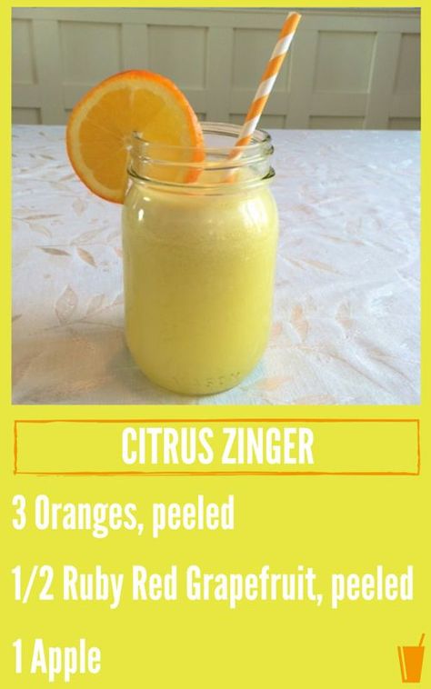 Healthy Juice Recipe, Green Drink Recipes, Easy Juice Recipes, Orange Smoothie, Juicy Juice, Detox Juice Recipes, Best Juicer, Juicing Benefits, Summer Smoothies