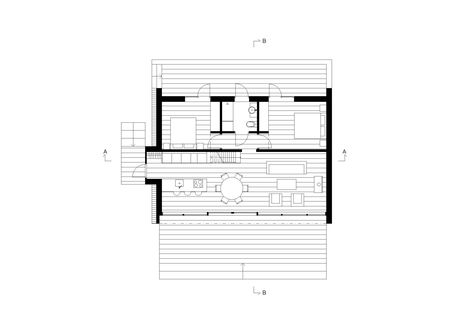 Sea Resort, Suburban House, House Construction Plan, Weekend House, Small House Plan, Cabin Plans, Modern Cabin, Modular Homes, Tiny House Design