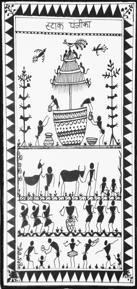 Warli Embroidery, Saura Art, Art Lessons, Folk Art, Embroidery, Art