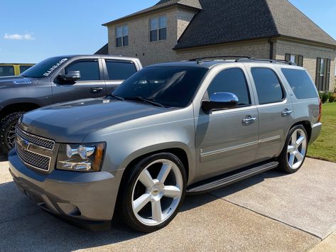 Tahoe 2012, 2014 Tahoe, Jeep Srt8, 2 Car Carport, Dropped Trucks, Custom Cars Paint, Custom Chevy Trucks, Truck Yeah, Big Boy Toys