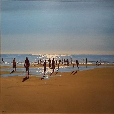 Irish Landscapes, Seascapes Art, Art Study, Summer Painting, 수채화 그림, Water Art, Beach Painting, Water Painting, Painting Art Projects