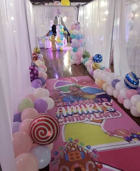 Candy Land Theme Baby Shower Ideas, Candyland Gender Reveal, Candy Land Theme Birthday Party, Candyland Cake Ideas 1st Birthdays, Candy Land Birthday Party Ideas Diy, Candy Land Baby Shower Theme, Candyland Baby Shower Theme, Candy Land Birthday Party Ideas, Birthday Setup