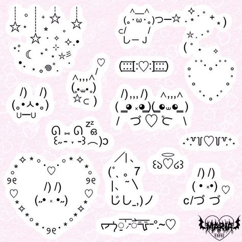 ꒰ఎ 𝓶𝓪𝓻𝓲𝓪 ໒꒱ | Some new kaomoji flash! AND they’re only $80 each! I did an ascii art tattoo a few days ago and I had so much fun doing it so I thought I’d… | Instagram Ascii Art, Dm Me, Cute Drawings, Art Tattoo, My Favorite, Flash