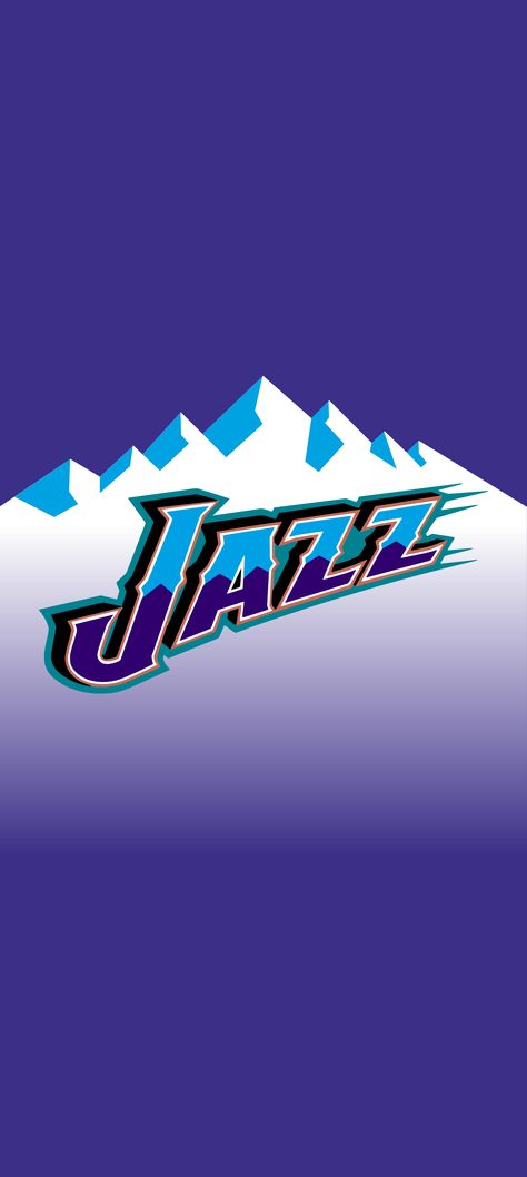 Utah Jazz Wallpaper Iphone, Utah Jazz Wallpaper, Jazz Wallpaper, Jazz Poster, Nba Wallpapers, Nba Logo, Basketball Design, Design Board, Nba Jersey