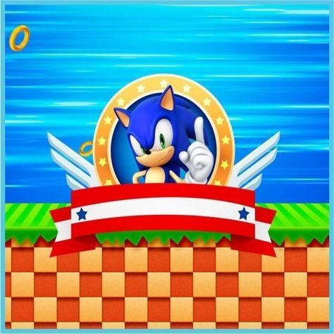 SAID SEBASTIAN Sonic Cake, Sonic Dash, Sonic Birthday Parties, Sonic Party, Hedgehog Birthday, Sonic Mania, Sonic Birthday, Blue Hedgehog, Sonic And Shadow