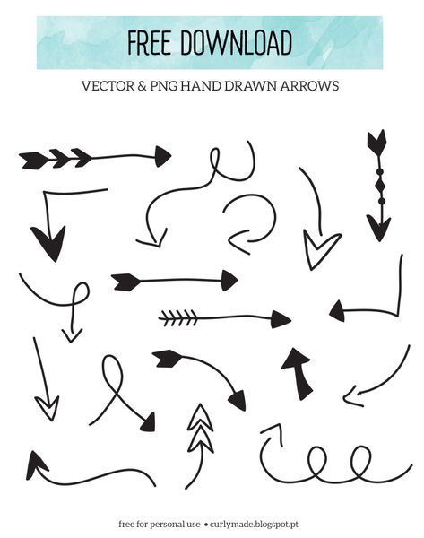 Arrows Diy, Arrow Doodle, Arrow Clipart, Hand Drawn Arrows, Arrow Drawing, Wreath Drawing, Tableau Design, Design Printable, Arrow Design