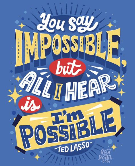 Risa Rodil, Teacher Morale, Art Room Posters, Winning Quotes, Instagram Poster, Lettering Illustration, Classroom Quotes, Ted Lasso, Instructional Coaching