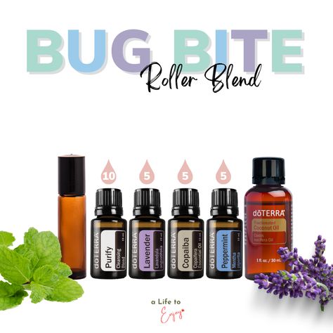 Doterra Itch Relief, Essential Oils For Bug Bites, Essential Oils Bug Bites, Bug Bite Relief, Coconut Essential Oil, Doterra Blends, Esential Oils, Doterra Oil, Bed Bug Bites