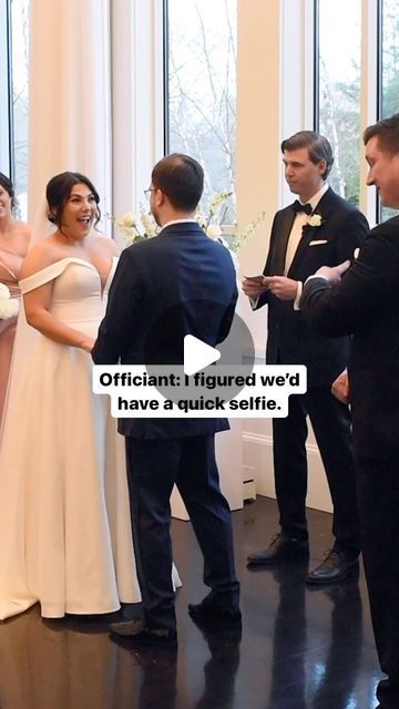 New England Photo & Video on Instagram: "This was such a fun idea during the ceremony! How fun is it to have a selfie of all the guests attending! I wouldn’t be surprised if this becomes (or already is) a trend. I love candid moments like this! #wedding #bride #groom #weddingday #weddingdress #weddingspeech #officiant #weddingvideo #brightlightsimagery #lakeviewpavilion #lakeviewpavilionwedding #lakeviewpavilionweddings #lakeviewpavilionweddingphotographer" Courthouse Wedding Reception Ideas, Pavilion Wedding, Surprise Wedding, Couple Picture, Wedding Speech, Couple Picture Poses, Wedding Officiant, October Wedding, Wedding Videos