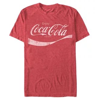 Men’s Graphic T-Shirts & Sweatshirts : Target Coke Logo, Red Tee, Red T Shirt, Red T, Plus Size Shopping, Classic Logo, Slim Fit Shorts, Red Tshirt, Tshirts Online