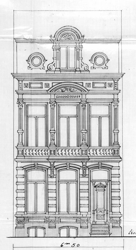 Facade Sketch, Constructivism Architecture, Classic Facade, Architecture Classic, Architecture Drawing Plan, Interior Architecture Drawing, Building Front, Neoclassical Architecture, Building Drawing