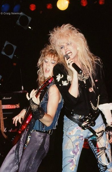 Share Pedersen & Janet Gardner Janet Gardner, Rocker Boy, 80s Bands, Rock Legends, High Voltage, Long Hair Styles Men, Beauty Queens, Hard Rock, Rock N Roll