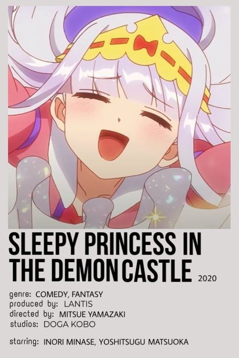 Anime Watchlist, Demon Castle, Movie Character Posters, Sleepy Princess, Japanese Animated Movies, Anime Suggestions, Anime List, Animes To Watch, Poster Anime