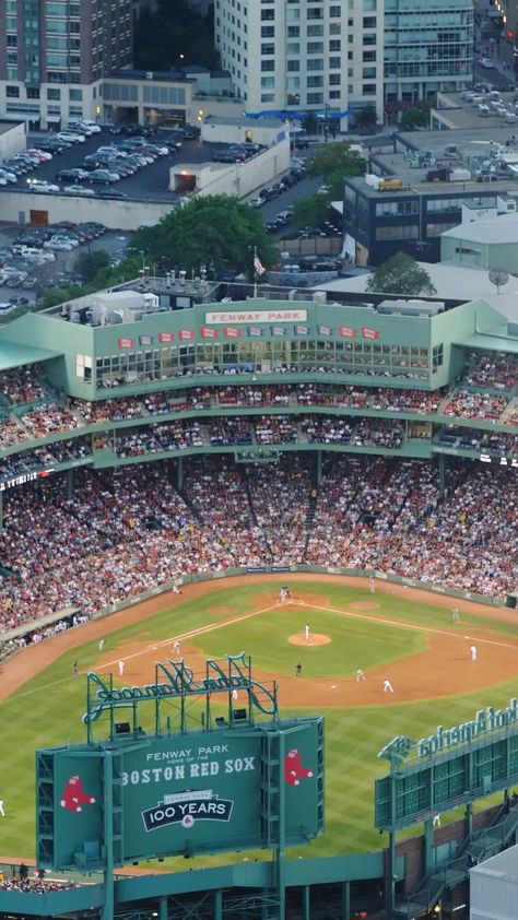 Fenway Park Wallpaper, Boston Red Sox Wallpaper, Fenway Park Boston, Red Sox Logo, Baseball Wallpaper, Mlb Stadiums, Field Wallpaper, New England Patriots Football, Red Sox Nation