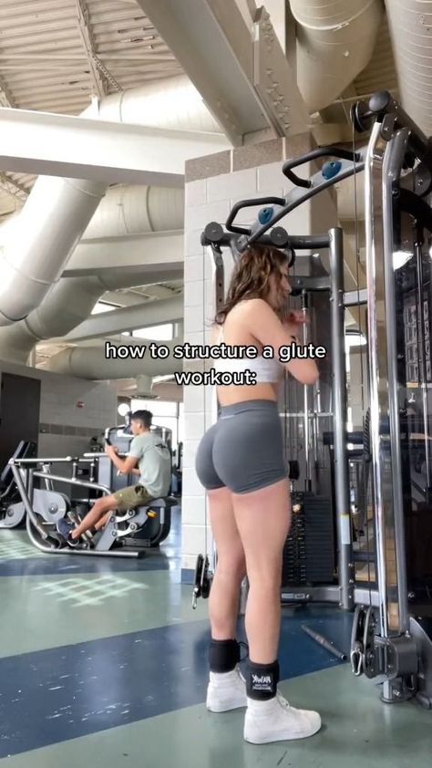 How to structure a glute workout 💪 #gymlife #gymworkout #butt #gymtime #gymnastics | Sage Copeland | Sage Copeland · Original audio Best Glute Workout, Glute Workout Women, Gymnastics Photography, Glute Workout, Buttocks Workout, Gymnastics Workout, Gym Workout Tips, Glutes Workout, At Home Gym