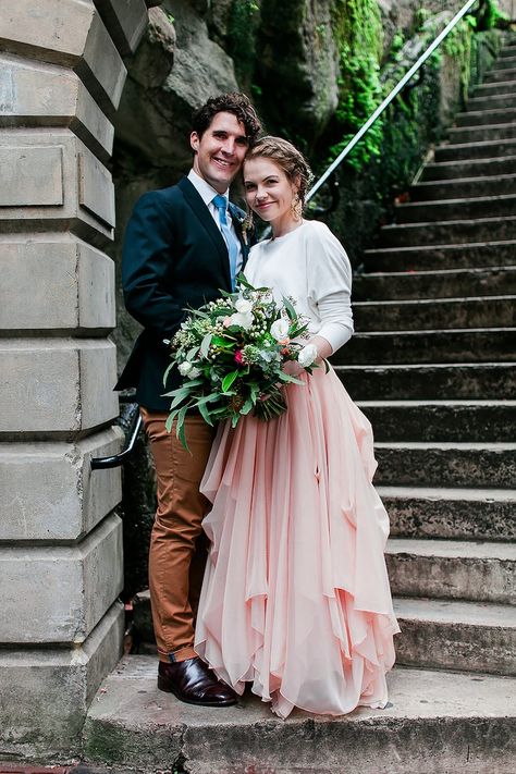 Tulle wedding decorations