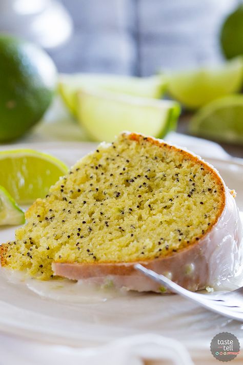 Lime Poppy Seed Cake Poppyseed Cake, Parmesan Crusted Tilapia, Taste And Tell, Ultimate Grilled Cheese, Lime Pie Recipe, Oatmeal Cake, Seed Cake, Poppy Seed Cake, Easy Fish Recipes