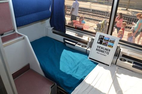 Amtrak Sleeper Car Attendant Brings Old-Fashioned Hospitality to the Rails  An Amtrak viewliner roomette on May 10 2014. Amtrak sleeper car attendants provide face-to-face hospitality to long-distance riders. Walter / Flickr  Skift Take: Business travelers and commuters may be Amtrak's bread and butter but many leisure travelers have decades of warm feelings for its sleeper cars and the old-fashioned hospitality they afford.   Sarah Enelow-Snyder  Read the Complete Story On Skift  https://ift.tt Sleeper Cars, Amtrak Train Travel, Amtrak Travel, Cars Images, Amtrak Train, Bentley Car, Princess Cruises, Train Car, All Aboard