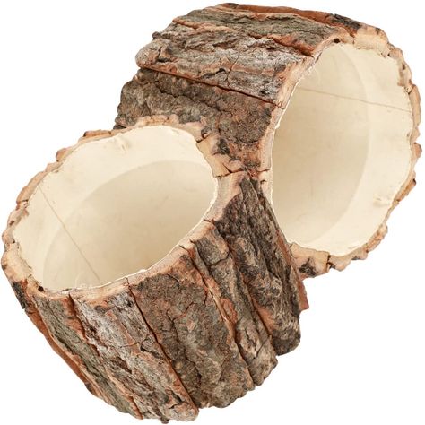 PRICES MAY VARY. 💐💐Wood Bark Pot Natural Log Succulent Planter Rustic Tree Stump Plant Pot Farmhouse Bucket Plant Container Holder for Home Art Decor. Suitable for many occasions such as gardens, offices, windowsills, balconies, hotels, 💐💐Wooden Pot Bark Vase Rustic Country Style Planter Farmhouse Plant Vase Container Arrangement Vase. Wood bark pots are for outdoor plants, weddings, balconies, patios, gardens, vacations, home decor and other artificial plants and flowers. 💐💐Wood Bark Pot Microphone Logo, Tree Stump Planter, Pots For Indoor Plants, News Microphone, Creative Planter, Chef Hats, Wood Pots, Wood Bark, Unicorn Decorations