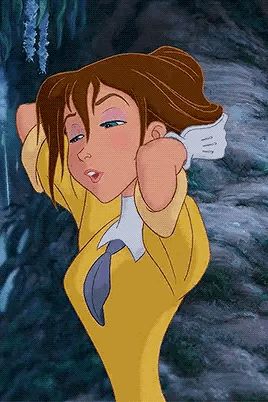 Jane Porter💛 Jane Tarzan, Disney Jane, Childhood Crushes, Animated Art, Jane Porter, Amnesia Anime, Disney High, Daphne Blake, Cute Disney Drawings