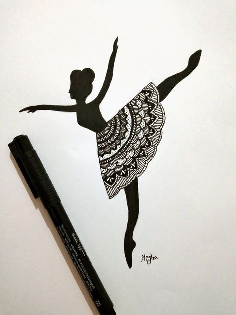 Doodling Dancing Doll Drawing, Diy Mandala, Henna Style Tattoos, Easy Mandala, Doll Drawing, Easy Mandala Drawing, Art 2023, Henna Style, Classy Quotes