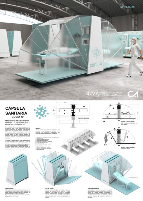 Mobile Architecture, Modular Housing, Shelter Design, Temporary Structures, Compact House, Emergency Shelter, Kiosk Design, Tent Design, Medical Design