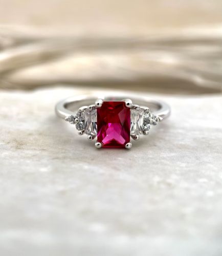 https://www.thebeautyreel.com/ Find many great new & used options and get the best deals for 1.76Ct Emerald Cut Real Royal Ruby Diamond Engagement Ring 14K White Gold 6 7 8 at the best online prices at eBay! Free delivery for many products! Ruby Diamond Engagement Ring, Ruby Ring Vintage, Royal Ruby, Silver Cleaning, Ring Emerald Cut, Victorian Ring, Emerald Cut Engagement, Emerald Cut Rings, Emerald Engagement Ring Cut