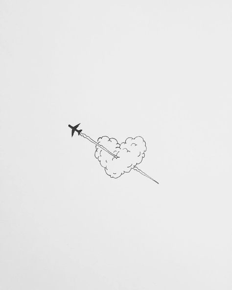 - @𝖙𝖆𝖍𝖑𝖎𝖆𝖇𝖑𝖚𝖊 Airplane Tattoos, 심플한 그림, Iphone Quotes, White Quotes, Small Drawings, 문신 디자인, Highlight Icons, Mini Drawings, Journal Doodles