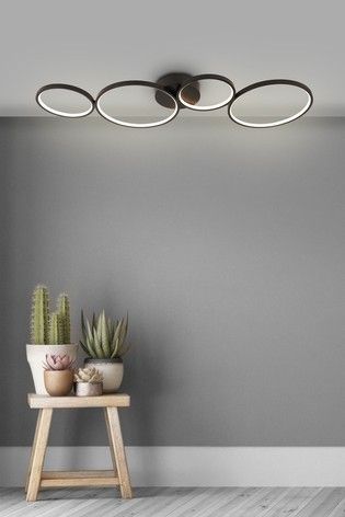 Flush Ceiling Lights Uk, Ceiling Lights Uk, Low Ceiling Lighting, Modern Bathroom Interior, Crystal Pendant Lighting, Kitchen Fittings, Stylish Kitchen, Low Ceiling, Modern Ceiling Light