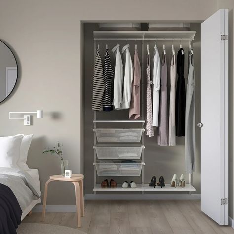 Closet Organizing Ideas for 2021 | Reviews by Wirecutter Boaxel Wardrobe, Small Walk In Wardrobe, Wardrobe Shelving, Messy Closet, Door Rack, Shelf Dividers, Vacuum Storage Bags, Shoe Shelf, Closet Rod