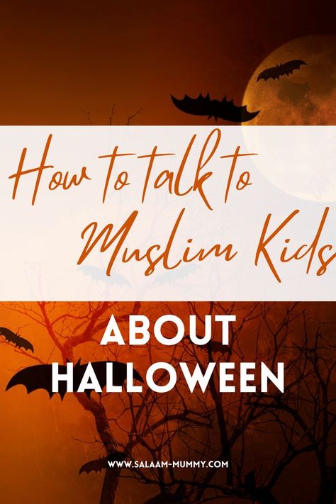 Ideas on how Muslim parents can talk to Muslim children about Halloween Islamic Parenting, Muslim Kids, How To Talk, Kids Ideas, Fall Holidays, Holidays With Kids, Raising Kids, It's Hard, Talking To You