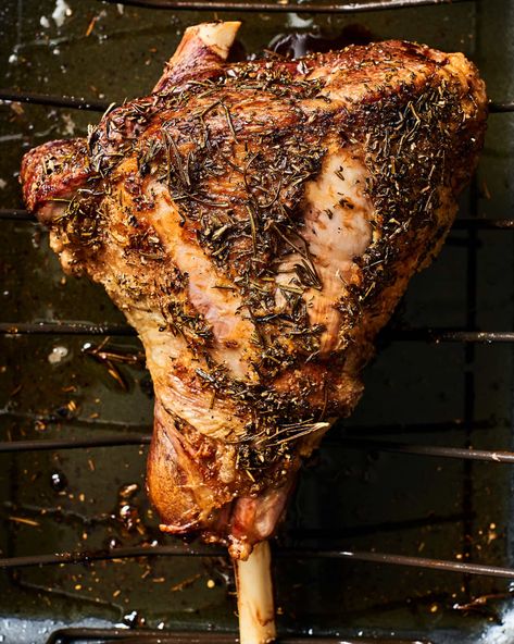 Leg Of Lamb Recipe - Roast Leg Of Lamb | Kitchn Brined Turkey Breast, Leg Of Lamb Recipe, Lamb Roast Recipe, Roast Leg Of Lamb, Brined Turkey, Lamb Leg Recipes, Roast Lamb Leg, Lamb Recipe, Lamb Leg