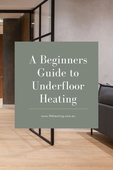 Underfloor heating works by distributing heat beneath the finished floor. Heat is monitored and controlled by intelligent thermostats to maintain a consistent temperature throughout the home or individual zones. Underfloor heating is a great solution for areas such as the kitchen or bathroom that require a higher level of humidity.There are two types of underfloor heating systems: electric and hydronic floor heating. Each system has its own advantages and disadvantages. Electric Floor Heating System, Bathroom Heating Ideas, Heated Flooring Options, Installing Heated Floors, Sunroom Flooring, Heated Bathroom Floor, Bathroom Floors Diy, Under Floor Heating, Heated Tile Floor