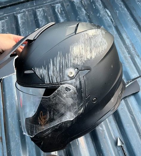 The amount of damage motorcycle helmets can prevent. Motorcycle Helmets, May 21, Boyfriend Pictures, Got7, Jordan, Wattpad, Bike, On Instagram, Quick Saves