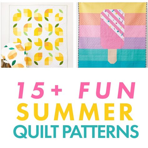 Quilt Patterns Archives - Coral Co. Summer Quilts Ideas, Beach Quilt Pattern, Summer Quilt Patterns, Beach Themed Quilts, Coastal Quilts, Wall Quilt Patterns, Beach Quilt, Mini Quilt Patterns, Diy Baby Headbands