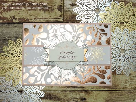 Craft Retreat, Dsp Cards, Create Christmas Cards, Snowflake Cards, Woo Hoo, Stampin Up Christmas Cards, Wink Of Stella, Stampin Up Christmas, Christmas Holiday Cards