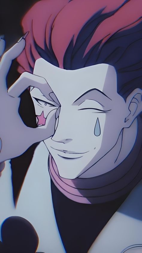 Hisoka Morrow Wallpaper, H X H Wallpaper, Hisoka Lockscreen, Hisoka Painting, Hisoka Poster, Hunter Hunter Hisoka, Hisoka Wallpaper, Hisoka Icon, Hisoka X Gon