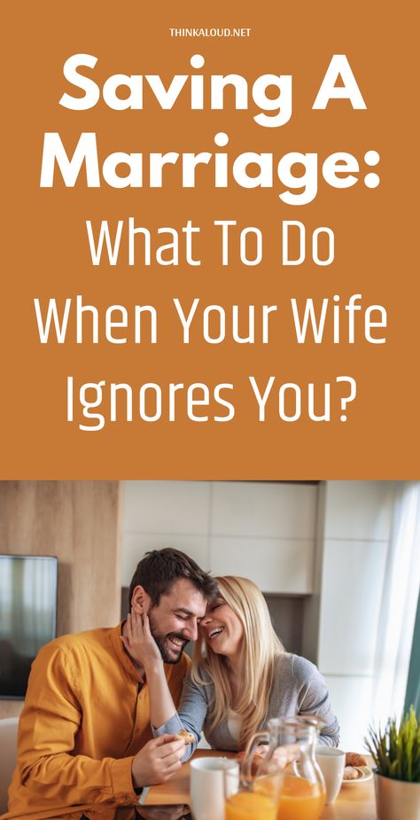 When your wife ignores you, the whole world stops for a second. You feel lost, confused, and rejected. But the worst part is that you probably have no idea what’s going on.

Husbands often face this issue when they find themselves in a situation where their wife doesn’t talk to them. Or at least, she doesn’t communicate as much as she used to.


#thinkaloud #pasts #properly #lovequotes #love #loveit #lovely #loveher #loveyou #loveyourself #lovehim #adorable #amor #life #bae #beautiful #couple Complicated Love, Feel Lost, Toxic Family, Saving A Marriage, Separate Ways, Friendship Love, Stressed Out, What’s Going On, Inspirational People