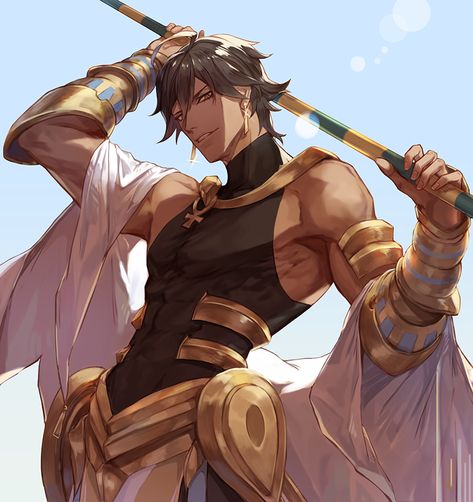 Ozymandias Fate, Rider Fate, Gilgamesh Fate, Ramses Ii, Fate Servants, Roleplay Characters, Fate Anime Series, Cool Anime Guys, Dark Art Illustrations