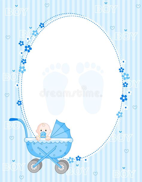 Illustration about Baby boy arrival card / party invitation frame with beautiful flowers and stroller. Illustration of born, beautiful, celebration - 21618732 Cradle Ceremony Invitation Background, Welcome Images Beautiful, Naming Ceremony Invitation Background, Cradle Ceremony Background, Cradle Ceremony Invitation Card Template, Cradle Ceremony Invitation Card Background, Naming Ceremony Invitation Card Design, Baby Boy Background Design