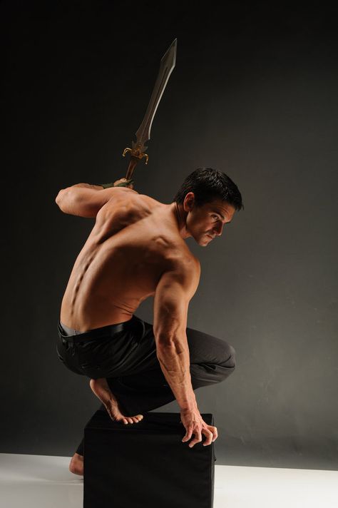 jason aaron baca 2756sword free by jasonaaronbaca Life Drawing Model, Action Pose Reference, Male Pose Reference, Anatomy Poses, Human Reference, Body Reference Poses, Human Poses Reference, Model Drawing, Human Poses