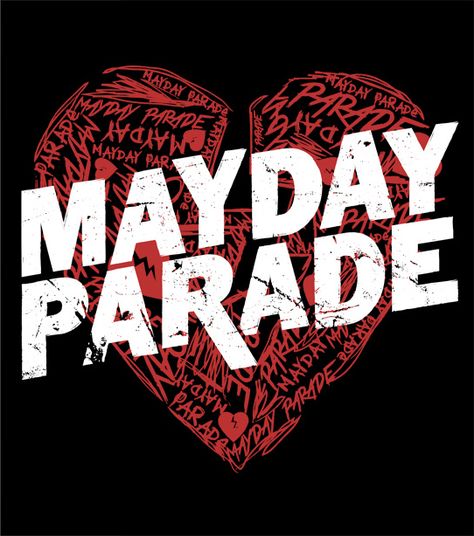 Mayday Parade - Heart Mens Tank Top ($15.00) Paramore Wallpaper, Breathe Carolina, Grunge Posters, Austin Carlile, Rock Band Posters, Vans Warped Tour, Chris Tomlin, Mayday Parade, Music Is My Escape