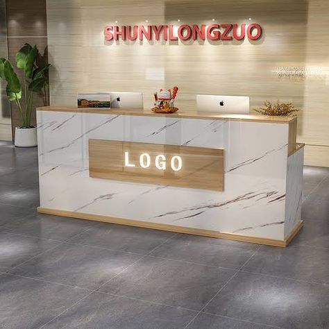 Cashier Counter Design, Store Cashier, Cashier Counter, Mobile Shop Design, Pharmacy Decor, Retail Store Interior Design, Reception Desk Design, Corporate Office Design, Retail Store Interior