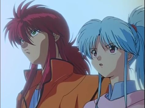 Kurama & Botan Yu Yu Hakusho Anime, Yu Yu Hakusho, Japanese Anime, How To Draw Hands, Fan Art, Japan, Anime, Art